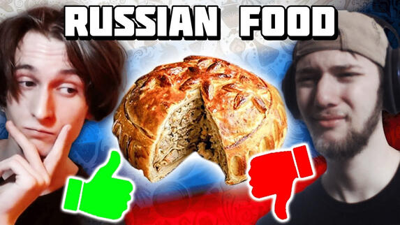 Dutch Man Reacts to Russian Cuisine